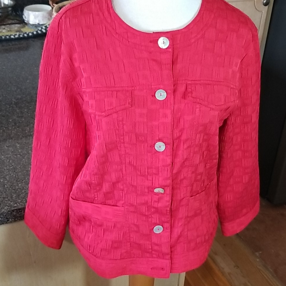 Ruby Rd. Jacket Size 14 - Picture 3 of 7